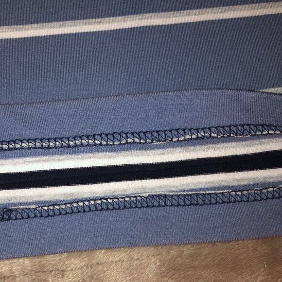 Rue21 XXS Crop Sleeveless Horizontal Stripe Multicolored Tank - Picture 6 of 6